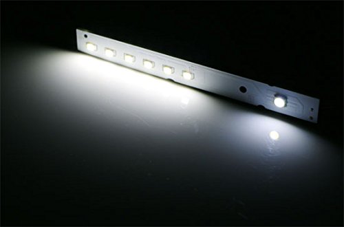 iJDMTOY HID Matching Xenon White LED Eyelid Eyebrow Modules For 2008-2010 BMW E60 LCI 5 Series 528i 535i 550i M5