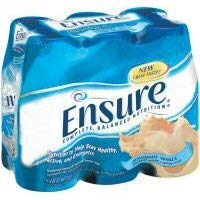 Ensure Vanilla Nutrition Shake, 8 Fluid Ounce - 24 per Case.