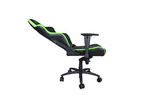 Ferrino XL Green on Black Gaming and Lifestyle Chair by RapidX - Thumbnail 3