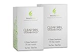 Clear Skin Advanced Vitamin Pack for Acne - 60 Day Supply of Vitamins for Acne
