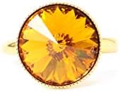 (レイビームス)Ray BEAMS/アクセサリー TOVA ストーン リング レディース TOPAZ US6(約11号)