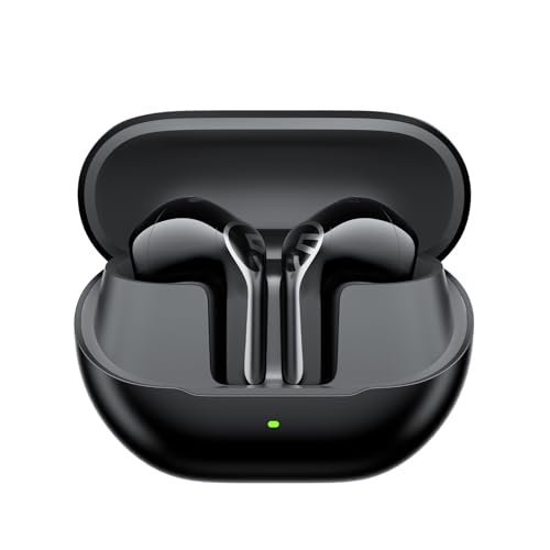 SOUNDPEATS Air6 HS BT 6.0 Wireless Earbuds, Semi-in-Ear Headphones with 13mm Triple-Magnet Bio-Composite Driver, LDAC Lossless & Hi-Res Audio, 45H Playtime, 4-Mic Noise Cancelling, IPX5