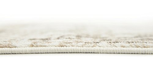 Unique Loom Sofia Collection Beige 8 x 10 Area Rug (8' x 10')