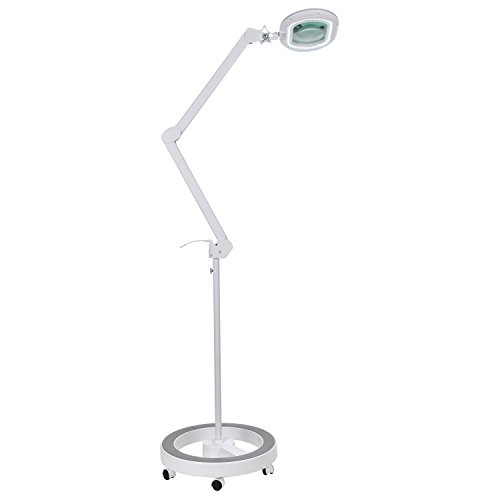 Brightech Lightview Pro XL Magnifying Glass With LED Floor Lamp