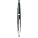 Pilot Vanishing Point Collection Ball Point Pen, Black with Rhodium Accents, Medium Point (60423)