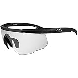 Wiley X SABER ADVANCED Clear Lenses/Matte Black Frames (303)