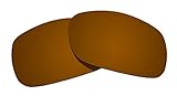 Littlebird4 Replacement Sunglasses Lenses Compatible with Oakley Twoface, Polarized with UV Protection-Brown
