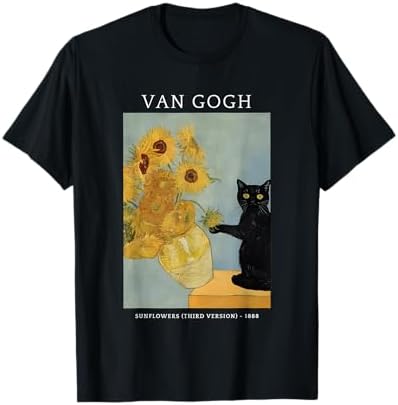 Amazon.com: Let It Gogh T Shirt Vincent Van Gogh Artist Funny