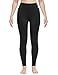 FitsT4 Sports Kids Performance Riding Tights Flex Knee Patch Breeches Girls Horse Equestrian Schooling Pants Black M