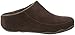 FitFlop Women's Gogh Moc Suede, Dark Brown, 7 M US