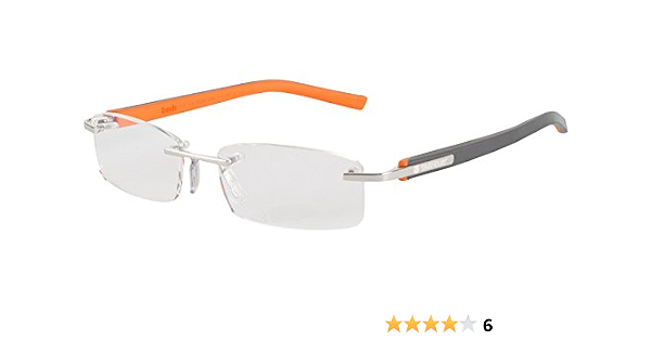 TAG Heuer 8108 Trends - Gafas de diseño sin montura para hombre, Gris  oscuro/Anaranjado, Talla unica : Amazon.com.mx: Ropa, Zapatos y Accesorios