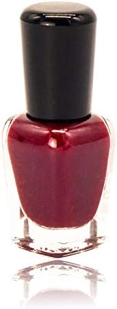 conisy Water-Based Non-Toxic Peel-Off Nail Polish for Lady and Girl (Cherry red)