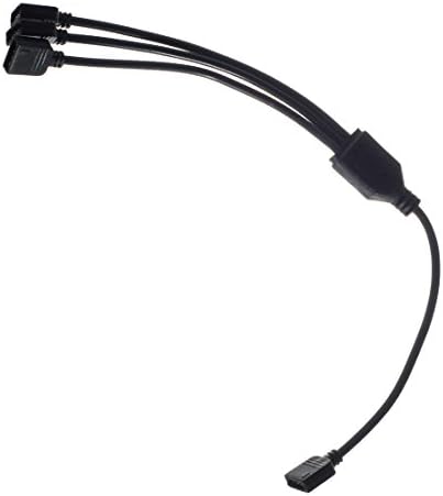 ModMyMods4-Pin Female RGB LED Strip 3-Way Splitter Cable - Black (MOD-0204)