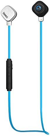 BOAS Headset,V4.1 Portable Universal Wireless Earpiece Earbud Earphone with Magnet Attraction Microphone Hands-Free Calls Compatible with iPhone Samsung Motorola Sony And More(Blue)