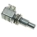 KAISH Guitar Bass Mini Dual Pots Stacked Concentric Potentiometer Pot with Center Detent Korea Made B50K