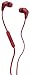 Skullcandy 50/50 with Mic3 Earphones/Earbuds Premium Headphone - Red / One Size