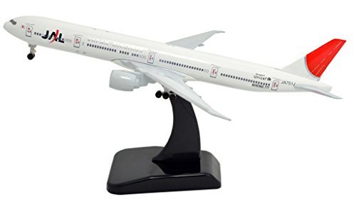TANG DYNASTY(TM) 1:400 Standard Edition Boeing B777 JAL Japan Air Lines Metal Airplane Model Plane Toy Plane Model