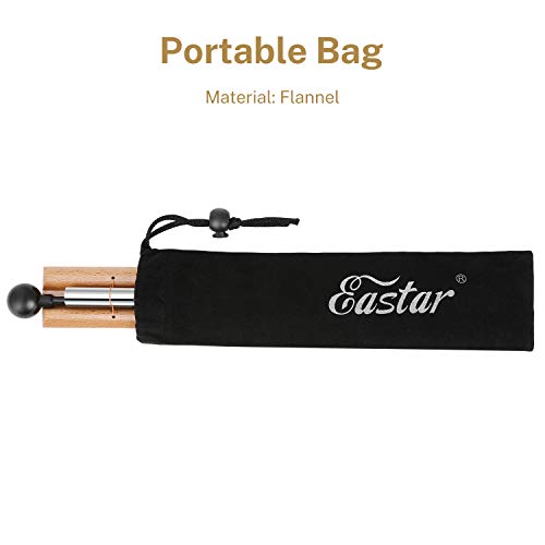 image for Eastar Solo Chime Meditation Classroom Bell with Mallet and Cloth Bag 