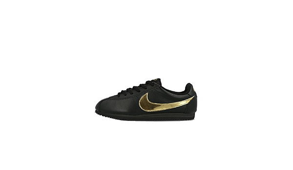 Nike Cortez QS (GS), Zapatillas de Running Niños, Negro/Dorado (Black/Metallic  Gold), 35 1/2 : Amazon.es: Zapatos y complementos