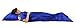 Marycrafts Blue Artificial Silk Single Sleeping Bag Liner 210x90cm