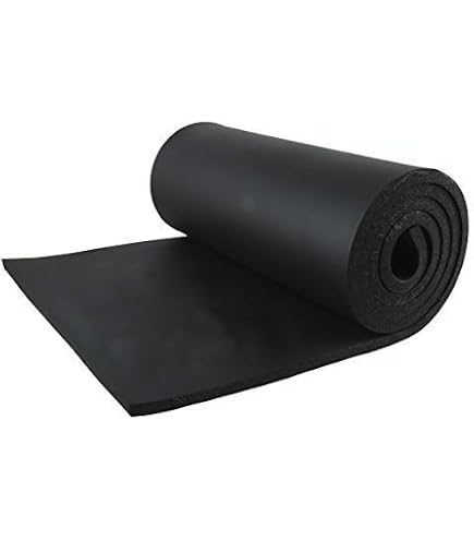 NATGAI Neoprene Foam Rubber Sheet – 1/4" X 17" X 80", No Adhesive, DIY Gaskets, Seals, Cushioning
