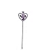 e-supao Princess Sofia Rapunzel Dress up The First 3 Pieces Party Set for Sofia Costume Disney Crown Wand Necklace (Sofia-3set)
