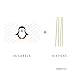 Andaz Press Birthday Cupcake Toppers DIY Party Favors Kit, Arctic Penguin, Double-Sided, 18-Pack