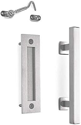 Mjc Company Sliding Barn Door Handle Pull Flush Combo And