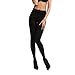 SPANX Women's Luxe Leg Blackout Tights, Very Black, B
