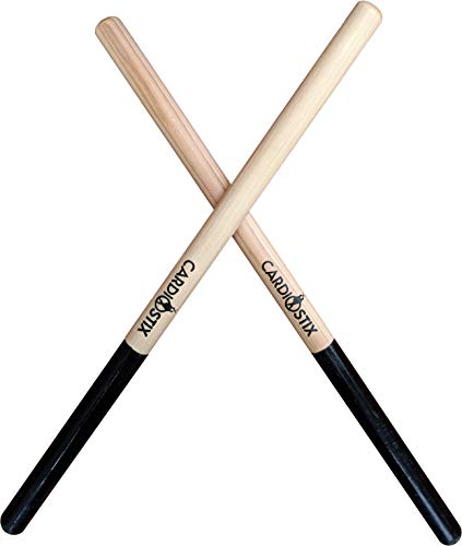 CardioStix 8oz Highest-Weighted Timbale Premium American Hickory Wood Cardio Drum Sticks | For Drumm - //medicalbooks.filipinodoctors.org