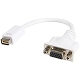 StarTech Mini DVI to VGA Video Cable Adapter for Macbooks and iMacs (MDVIVGAMF)