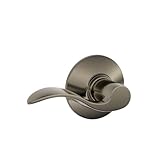 Schlage F10VACC620 Accent Passage Lever, Antique Pewter