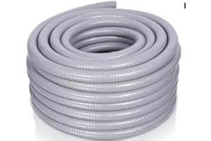 Feotech 1-1/2 Inch Flexible Conduit 25 FT Non Metallic Liquid-Tight Conduit
