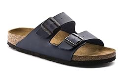 Birkenstock Womens Arizona Blue Birko-Flor Sandals