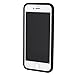 iPhone 7 Case, iPhone 8 Case, Black Durable Shock Absorbing Rubber Cover with Excellent Grip fits 4.7 inch iPhone - Tough & Protective and Light & Slim | totallee The Doberman (Black)