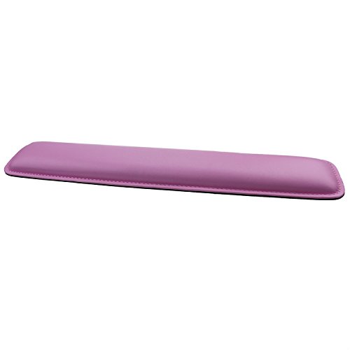 Wrist Rests,Keyboard Wrist Rest Pad,Pink PU Leather Palm Support Wrist Pad Wrist Cushion for Laptops/ Notebooks/ MacBooks//PC/Computer