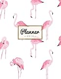 Planner 2019: Pink Flamingo Print | Weekly Calendar Schedule Organizer with Dot Grid Pages, Inspirational Quotes + To-Do Lists (Agenda 2019) (Volume 1) by Pretty Planners, Summer Lovin'
