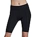 BALEAF Womens Cycling Shorts with 3D Padded Bike Shorts with Zipper Pocket UPF 50+ Black