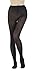 STYLEGAGA Women's 80 Denier Semi Opaque Solid Color Footed Pantyhose Tights 2Pair or 6Pair (M/L, Black)