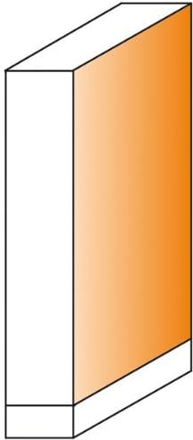 CMT 806.690.11 Super-Duty Flush Trim Bit, 1/2-Inch Shank, 2-Inch Cutting Length, Orange, 0.75 inches x 2 inches - Image 3