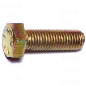 Hard-to-Find Fastener 014973251840 5/16-24-Inch x 1-Inch Grade 8 Fine Hex Cap Screws, 50-Piece