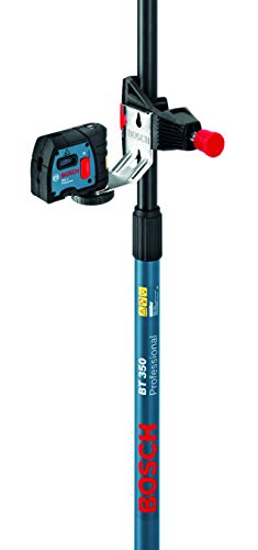 Bosch Professional Tige Télescopique pour Lasers et Niveaux Bt 350 (Hauteurtige : 140–350 Cm, 3 Sections)