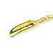 Lmbros Gold Snuff Spoon Scoop Mini Shovel Medicine Spoon Home Supplies Pendants Necklace Loop(4pc)