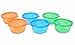 The First Years 12 Pack Take & Toss Bowls with Lids, 8 Ounce, Colors May Vary