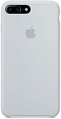 iPhone 8 Plus Silicone Case(5.5inch), TORACASE iPhone 8 Plus Liquid Silicone Gel Rubber Slim Fit Soft Mobile Phone Case with Microfiber Cloth Lining Cushion in Retail Box (Mist Blue)
