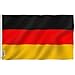 Anley Fly Breeze 3x5 Foot Germany Flag - Vivid Color and UV Fade Resistant - Canvas Header and Double Stitched - German Flags Polyester with Brass Grommets 3 X 5 Ft primary