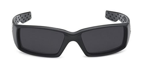 LOCS Square Massive Gangster Shades Mens Bad Boy Sunglasses - Black