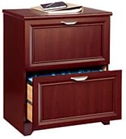 Amazon Com Realspace Magellan 24 W 2 Drawer Lateral File Cabinet Classic Cherry Furniture Decor