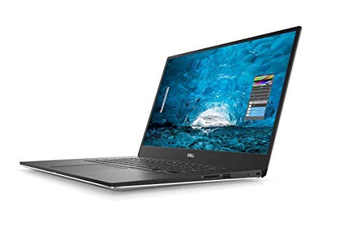 Dell XPS 9570 Laptop, 15.6" UHD (3840 x 2160) InfinityEdge Touch Display, 8th Gen Intel Core i7-8750H, 16GB RAM, 512GB SSD, GeForce GTX 1050Ti, Fingerprint Reader, Windows 10 Pro, Silver