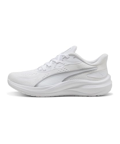Skyrocket Lite 2 Chaussures de Course sur Route Unisexes, Blanc/argenté Vif, Pointure 43 EU, Puma Argent Puma Blanc éclatant, 44 EU